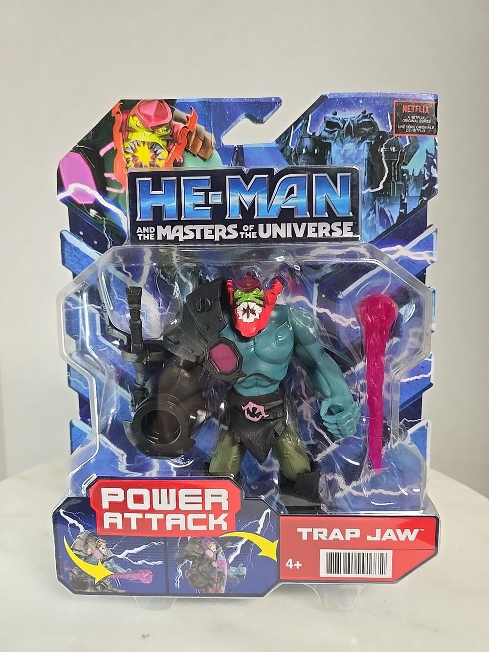 Mattel He-Man and the Masters of the Universe (Netflix) Trap-Jaw Power Attack